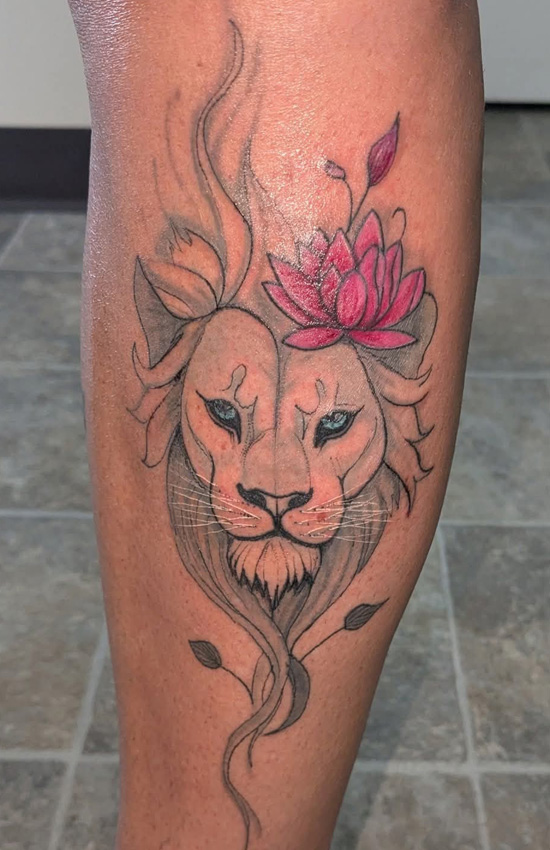 Rose & Skull Design