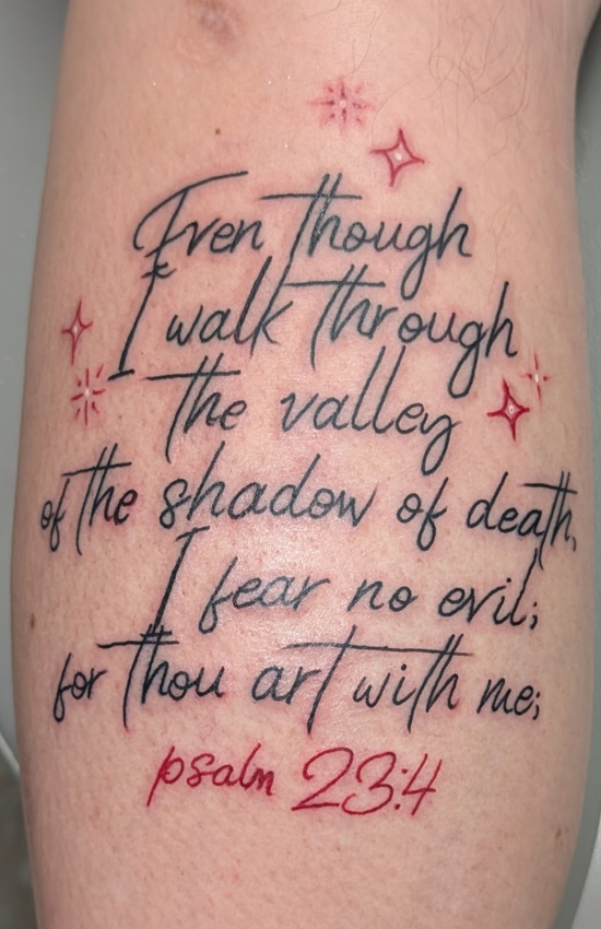 Psalm 23:4 Scripture