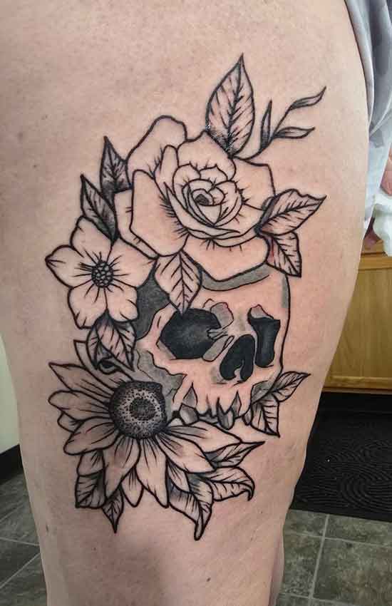 Skull & Florals