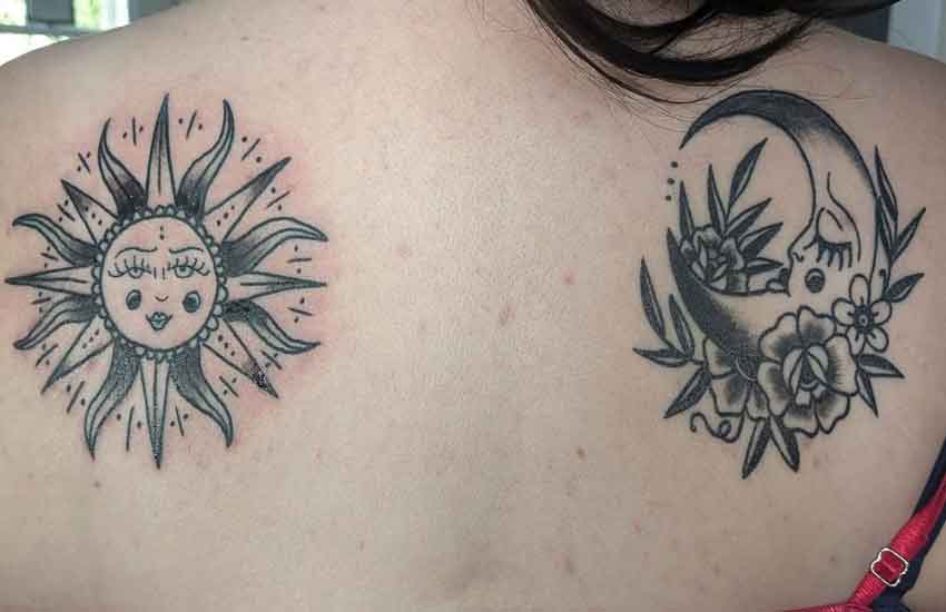 Sun & Moon Pair