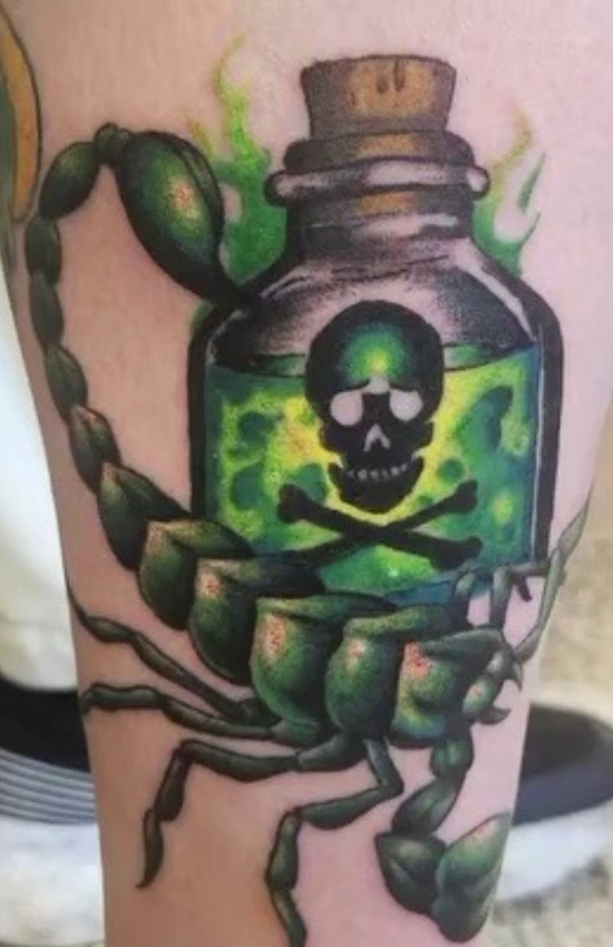 Poison Scorpion Bottle