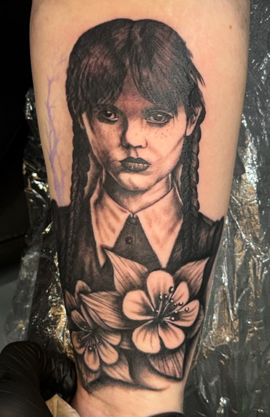 Wednesday Addams Portrait