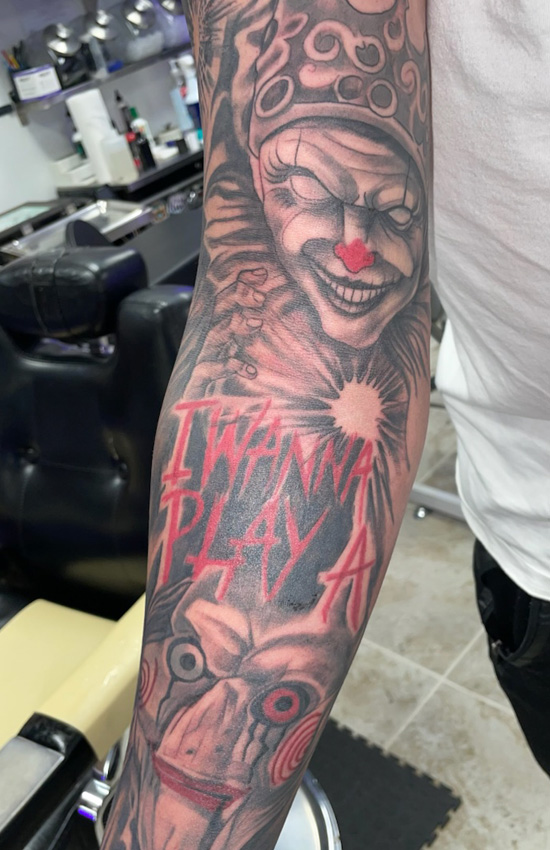 Horror Sleeve - I Wanna Play