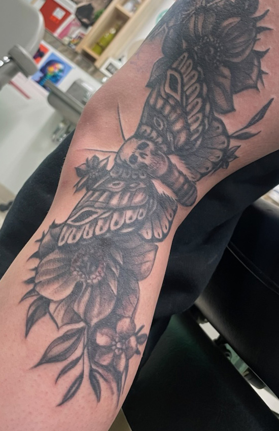 Hawk & Florals
