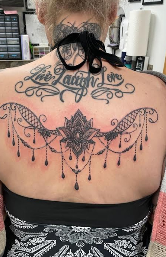 Ornamental Back Piece
